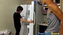 hd son kyler moss takes a spin on robbies cock in the kitchen best