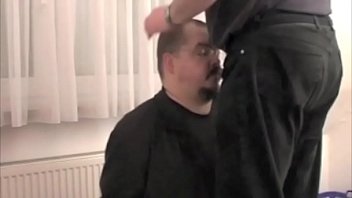 hd matier blowjob and cum facial fully clothed and handcuffed best