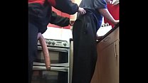 hd bisexual guy films himself getting his ass pegged with a large dildo by masked girlfriend in the kitchen best