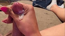 hd epomlka hot sissy sadee plays with her hard dick making herself cum a thick creamy load best