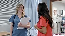 hd and dyke nurse facesitting her blonde senior best