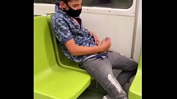 hd com mask jacking off in the subway best