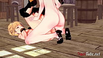 hd with genshin impact yaoi venti makes aether his own in the canteen with crempie best