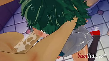 hd 美女 boku no hero yaoi deku blowjob bakugou dicks and he cums in his mouth best