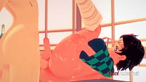 hd cdn kimetsu no yaiba yaoi hentai 3d tanjiro is fucked by inosuke on the table best