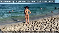 hd bokep amateur fitqueen teen cause a circle of men at public nude beach best