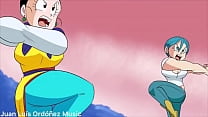 hd 美女 bulchi vs gogeta best