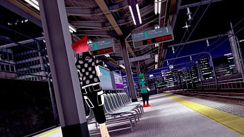 hd amateur femboy deku gets publicly fucked at trainstation best