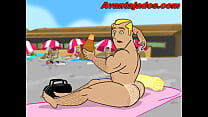 hd drawing on the beach having gay sex best