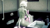 hd russian furry yaoi grey cat boy and pink cat boy sex in public toilet sissy crossdress japanese asian manga anime best