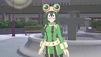 hd i tsuyu asui fucking in the park pov boku no hero short best