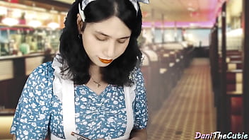 hd নয়ক fucking the pretty waitress danithecutie in the weird asian diner feels nice best