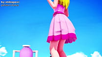 hd peach cum inflation popping best