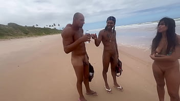 hd i went to the nude beach in bahia to give it to the hotties best