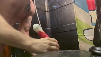 hd lucal twink deepthroating horse cock toy best